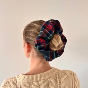 Chouchou XL motifs écossais